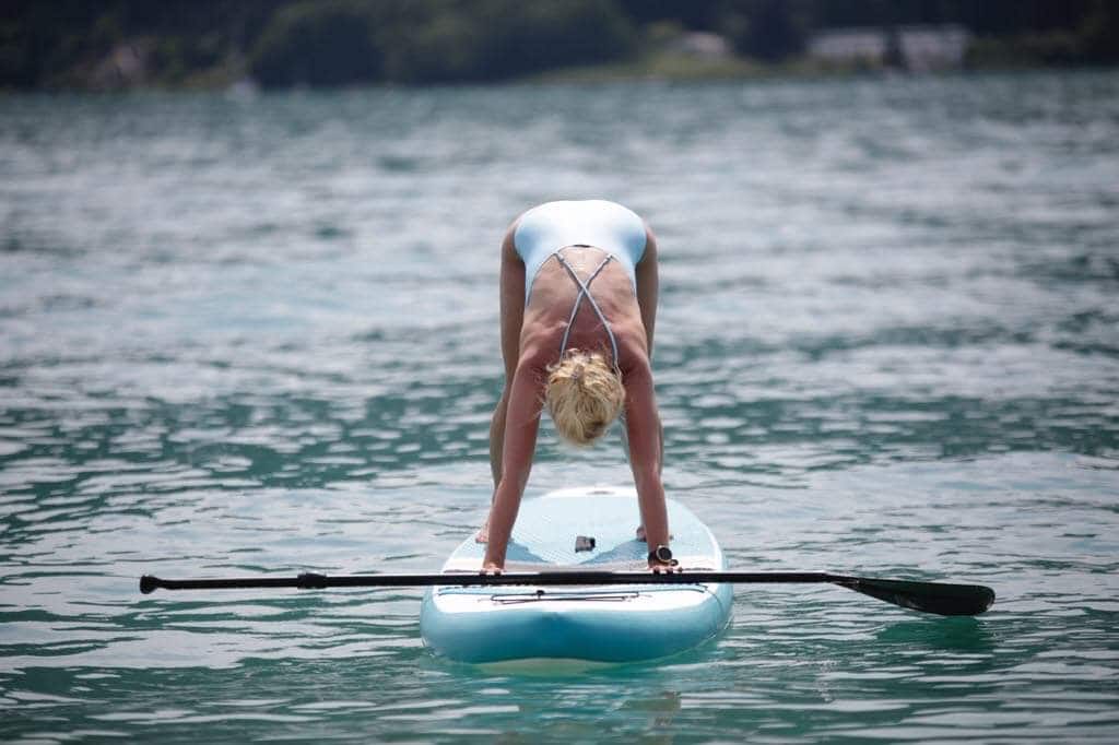 Yoga auf dem SUP